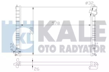 KALE OTO RADYATÖR 342030