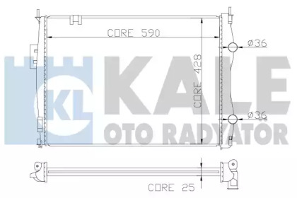 KALE OTO RADYATÖR 342055