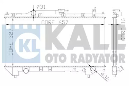 KALE OTO RADYATOR 342130