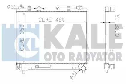 KALE OTO RADYATÖR 342140