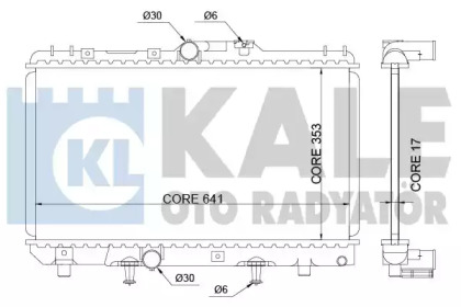 KALE OTO RADYATÖR 342150