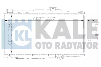 KALE OTO RADYATÖR 342155