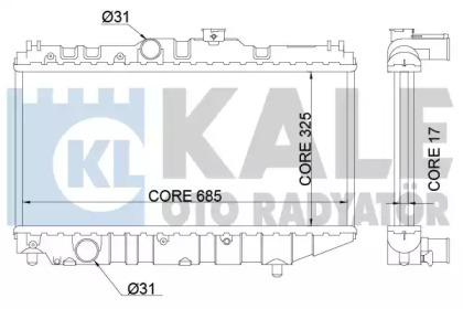 KALE OTO RADYATÖR 342160