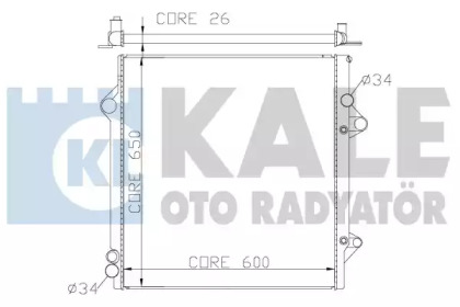 KALE OTO RADYATÖR 342180