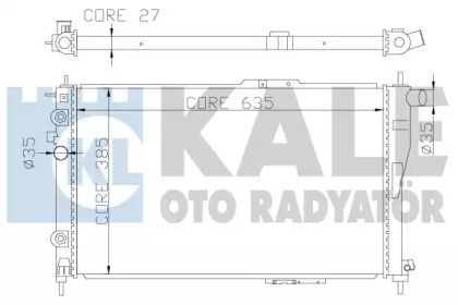 KALE OTO RADYATÖR 342245