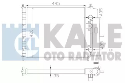 KALE OTO RADYATÖR 342270