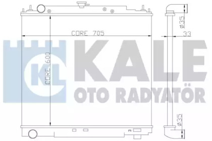 KALE OTO RADYATÖR 342315