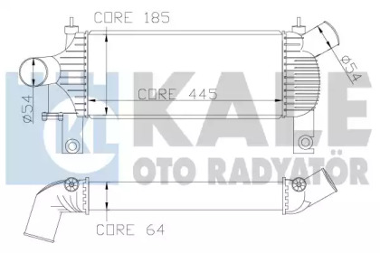 KALE OTO RADYATOR 342355