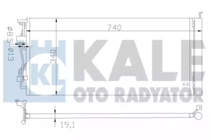 KALE OTO RADYATOR 343005