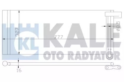 KALE OTO RADYATOR 343190