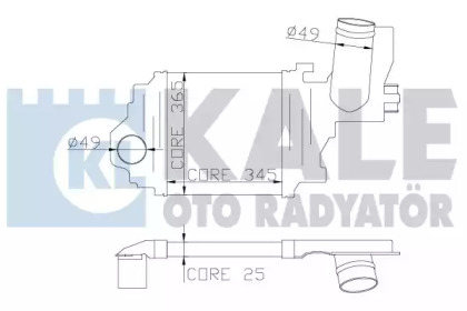 KALE OTO RADYATÖR 348100