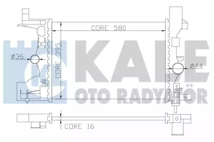 KALE OTO RADYATÖR 349200