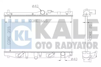 KALE OTO RADYATÖR 349900