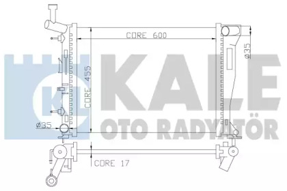 KALE OTO RADYATÖR 350100