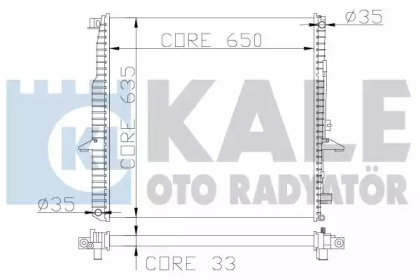 KALE OTO RADYATÖR 350200