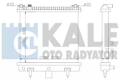 KALE OTO RADYATOR 350500