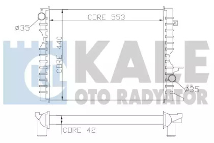 KALE OTO RADYATÖR 350600