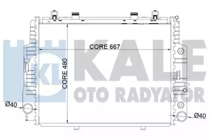 KALE OTO RADYATÖR 351300