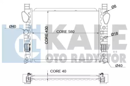 KALE OTO RADYATÖR 351800