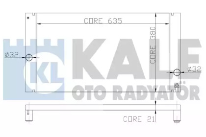 KALE OTO RADYATÖR 352800