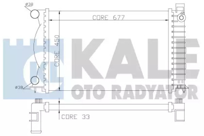 KALE OTO RADYATÖR 353100