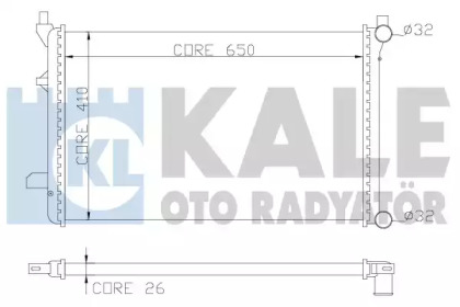 KALE OTO RADYATÖR 353300