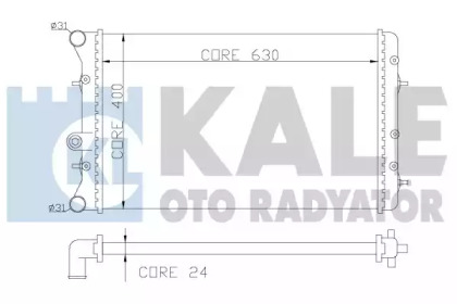 KALE OTO RADYATÖR 353800