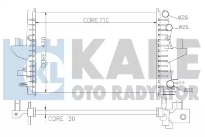 KALE OTO RADYATÖR 354100