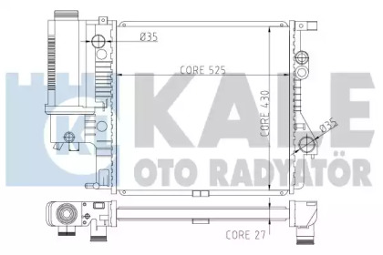 KALE OTO RADYATÖR 354700