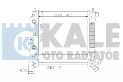 KALE OTO RADYATÖR 354900