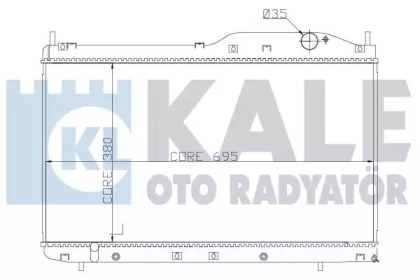 KALE OTO RADYATÖR 355300