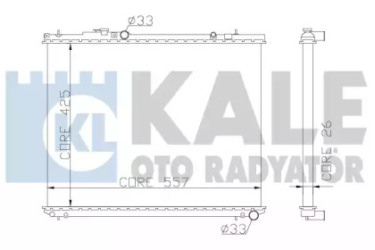 KALE OTO RADYATOR 355600