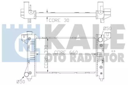 KALE OTO RADYATÖR 355700