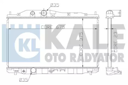 KALE OTO RADYATÖR 357200