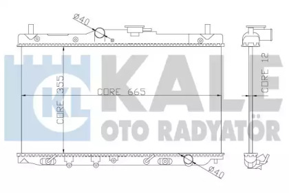 KALE OTO RADYATÖR 357700