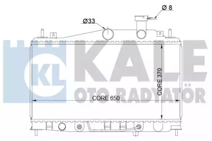 KALE OTO RADYATÖR 357900