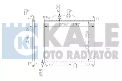 KALE OTO RADYATÖR 358300