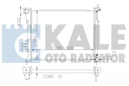 KALE OTO RADYATÖR 358500