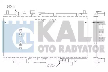 KALE OTO RADYATÖR 359800