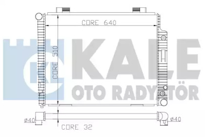 KALE OTO RADYATÖR 360500