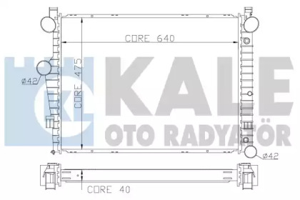 KALE OTO RADYATÖR 360700