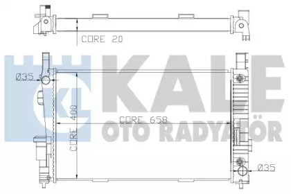 KALE OTO RADYATÖR 361700