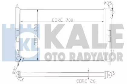 KALE OTO RADYATÖR 362100