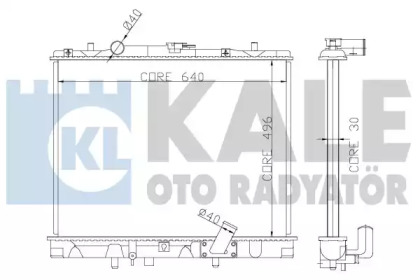 KALE OTO RADYATÖR 362400