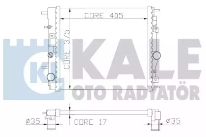 KALE OTO RADYATÖR 362500