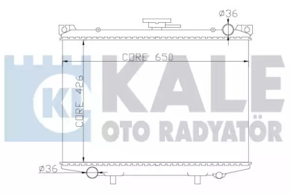 KALE OTO RADYATÖR 362800