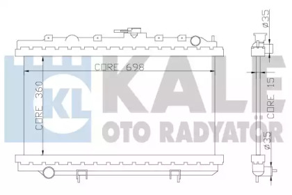 KALE OTO RADYATÖR 363000