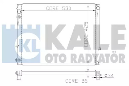 KALE OTO RADYATÖR 363600