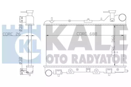 KALE OTO RADYATÖR 364800