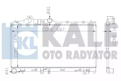 KALE OTO RADYATÖR 365000